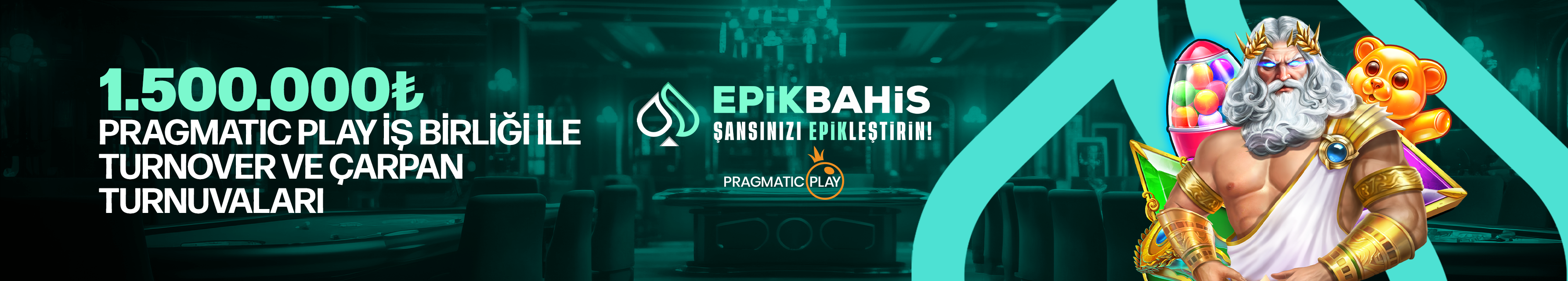 EPİKBAHİS ÜYELERİNE ÖZEL TURNOVER VE ÇARPAN TURNUVALARI!