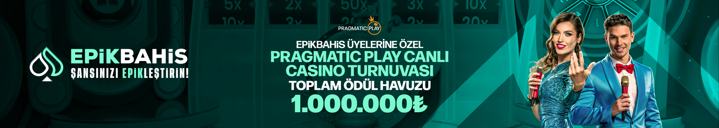 EPİKBAHİS ÜYELERİNE ÖZEL CANLI CASINO TURNUVASI