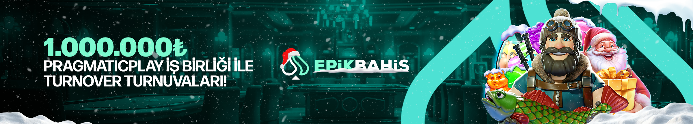 EPİKBAHİS ÜYELERİNE ÖZEL TURNOVER VE ÇARPAN TURNUVALARI!