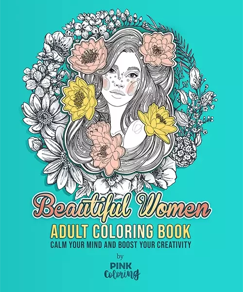 beautiful women Book cover design