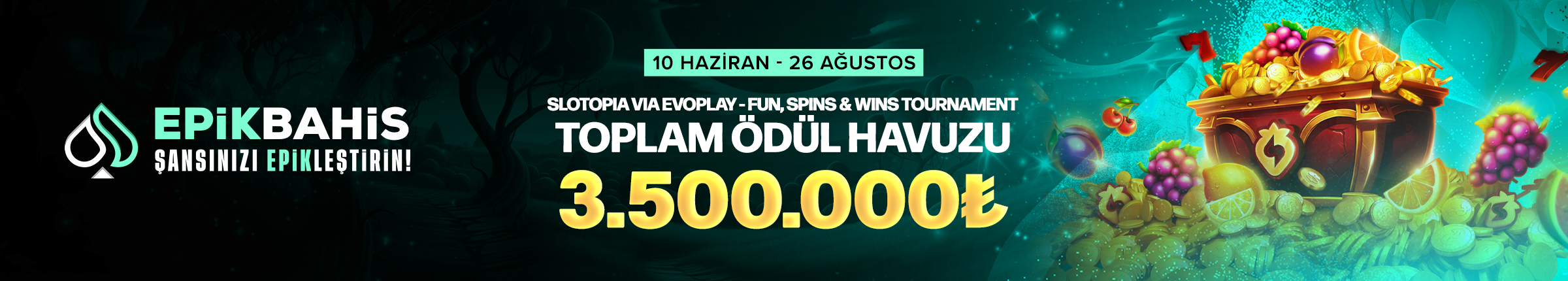 FUN, SPINS & WINS TURNUVASI