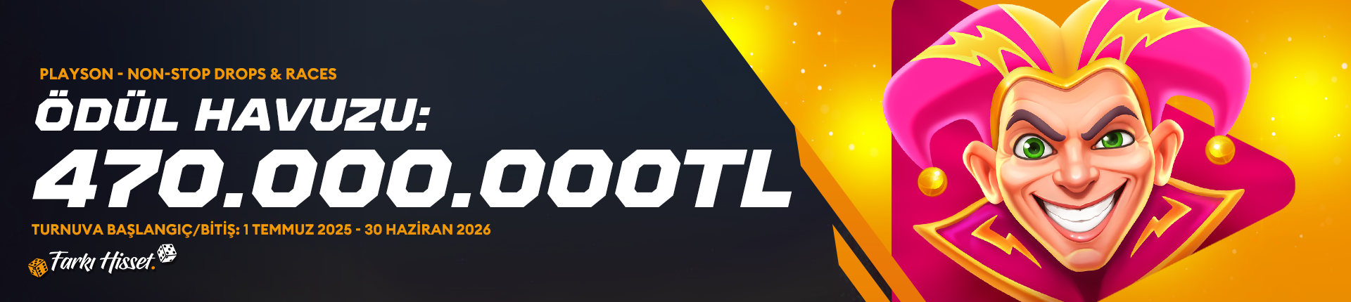 PLAYSON - NON-STOP DROPS & RACES