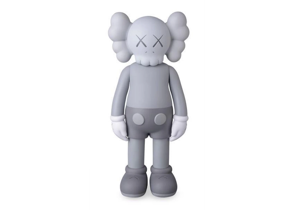 KAWS Companion Open Edition Vinyl Figure Grey -DBDDA5B8 - Hype Merch