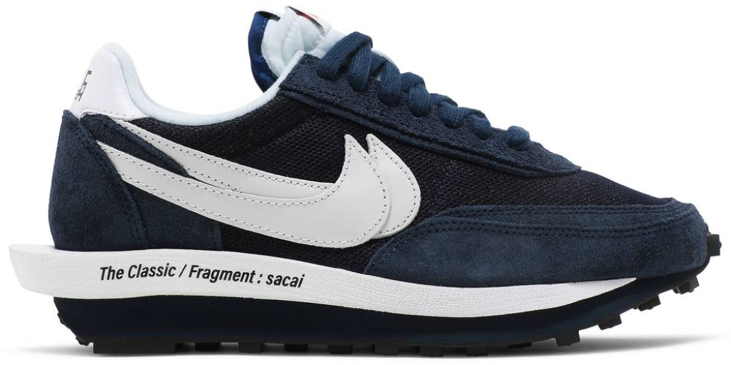 Fragment design × sacai × Nike LD Waffle Nike LD Waffle SF sacai Fragment Blue Void DH2684-400 - Hype Merch