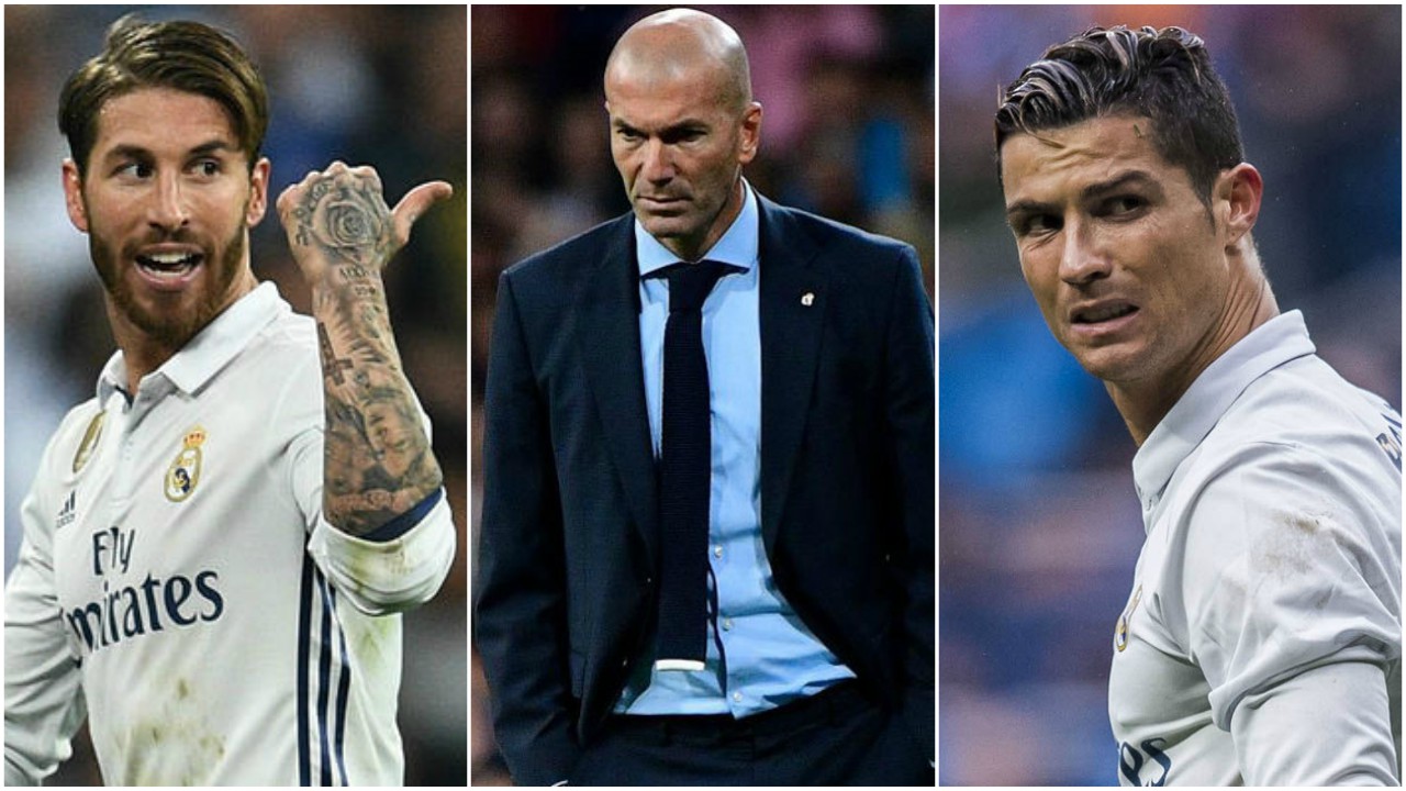 رونالدو، زيدان، راموس، ريال مدريد