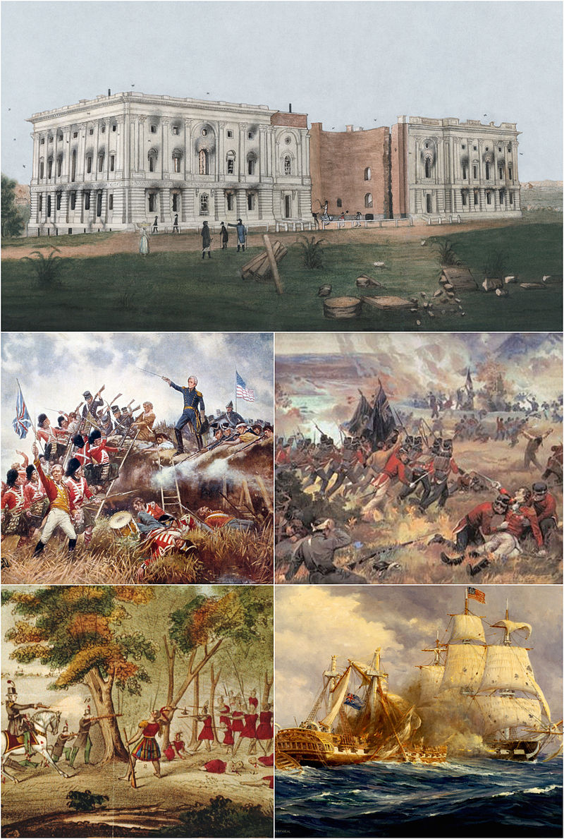 حرب 1812, الولايات المتحدة الأمريكية, حروب تاريخية