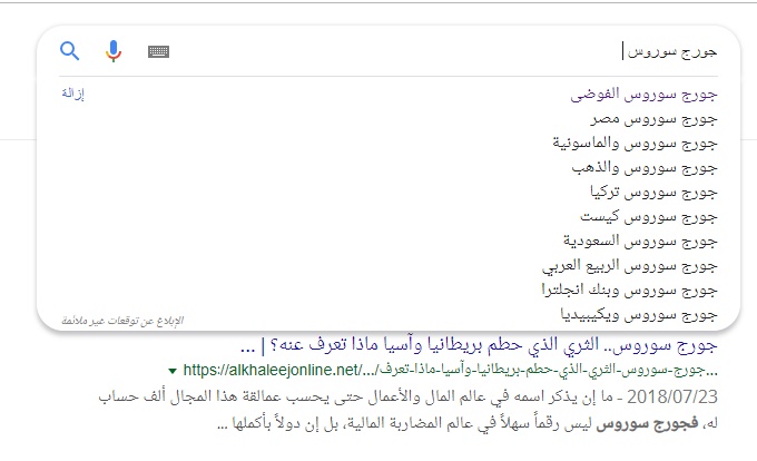 جورج سوروس, جوجل