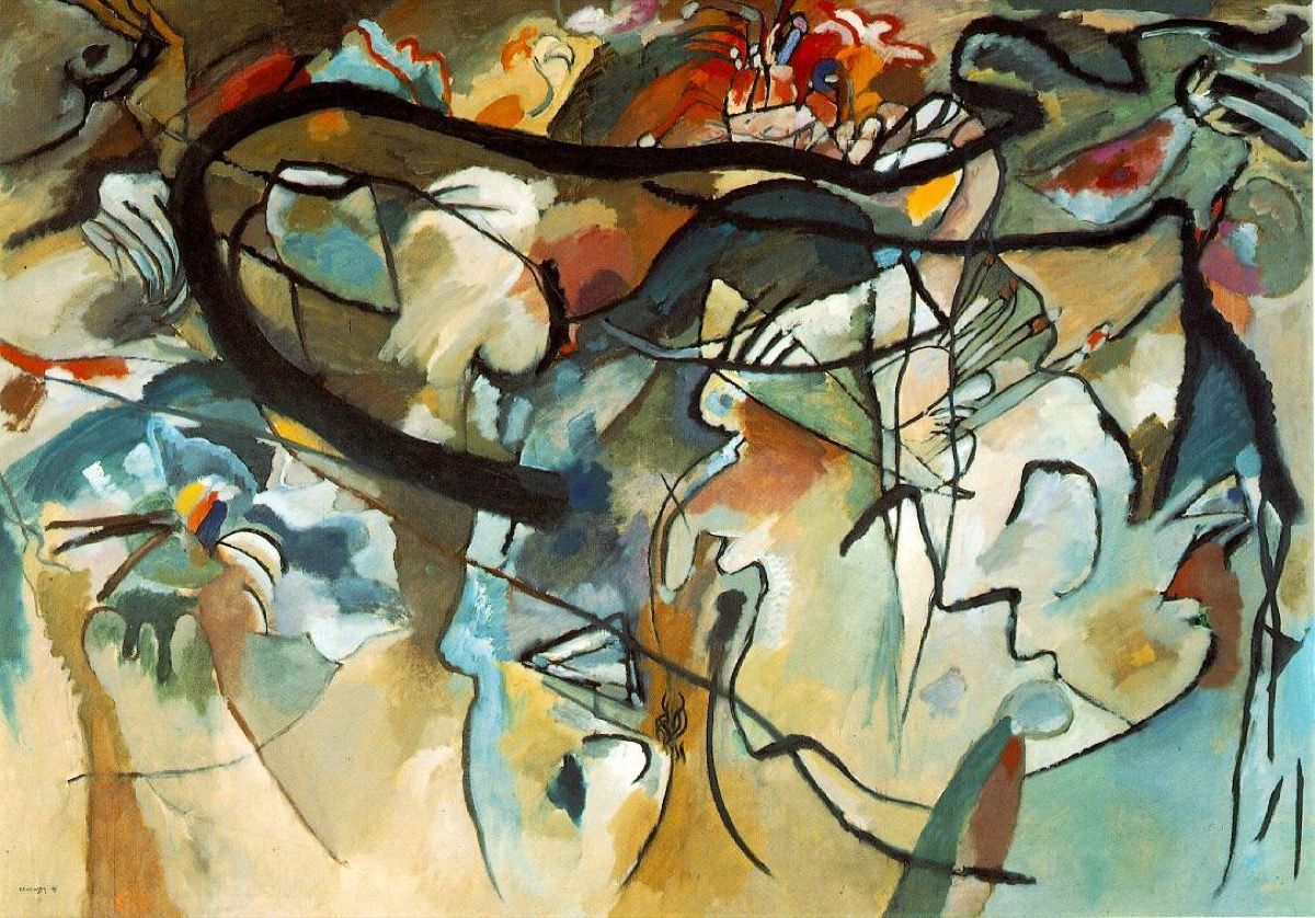 فاسيلي كاندينسكي، Wassily Kandinsky، فن تجريدي، فن تشكيلي، رسم