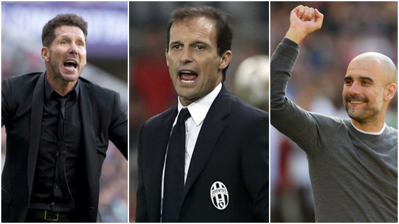 أليجري، جوارديولا، سيميوني، يوفنتوس، برشلونة، أتليتكو مدريد