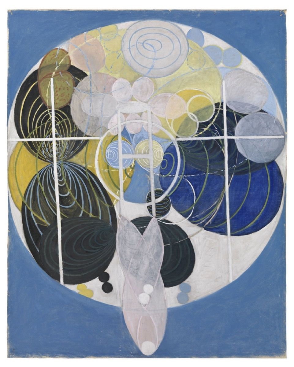 هيلما أف كلينت، Hilma af Klint، فن تجريدي، فن تشكيلي، رسم