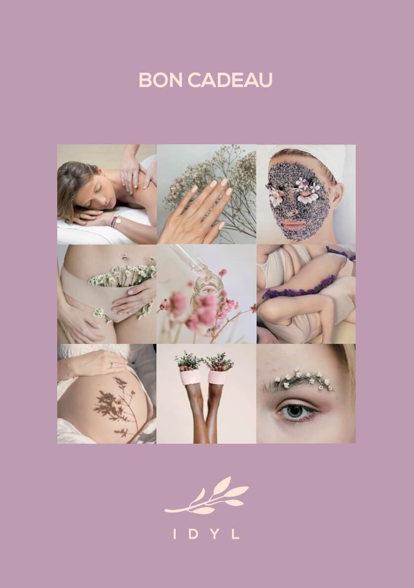 Acheter un bon cadeau valable dans le salon Idyl Châtelain (Saint Gilles ) 🌿 Le montant peut être utilisé en plusieurs fois 🌿 Nos soins sont mixtes