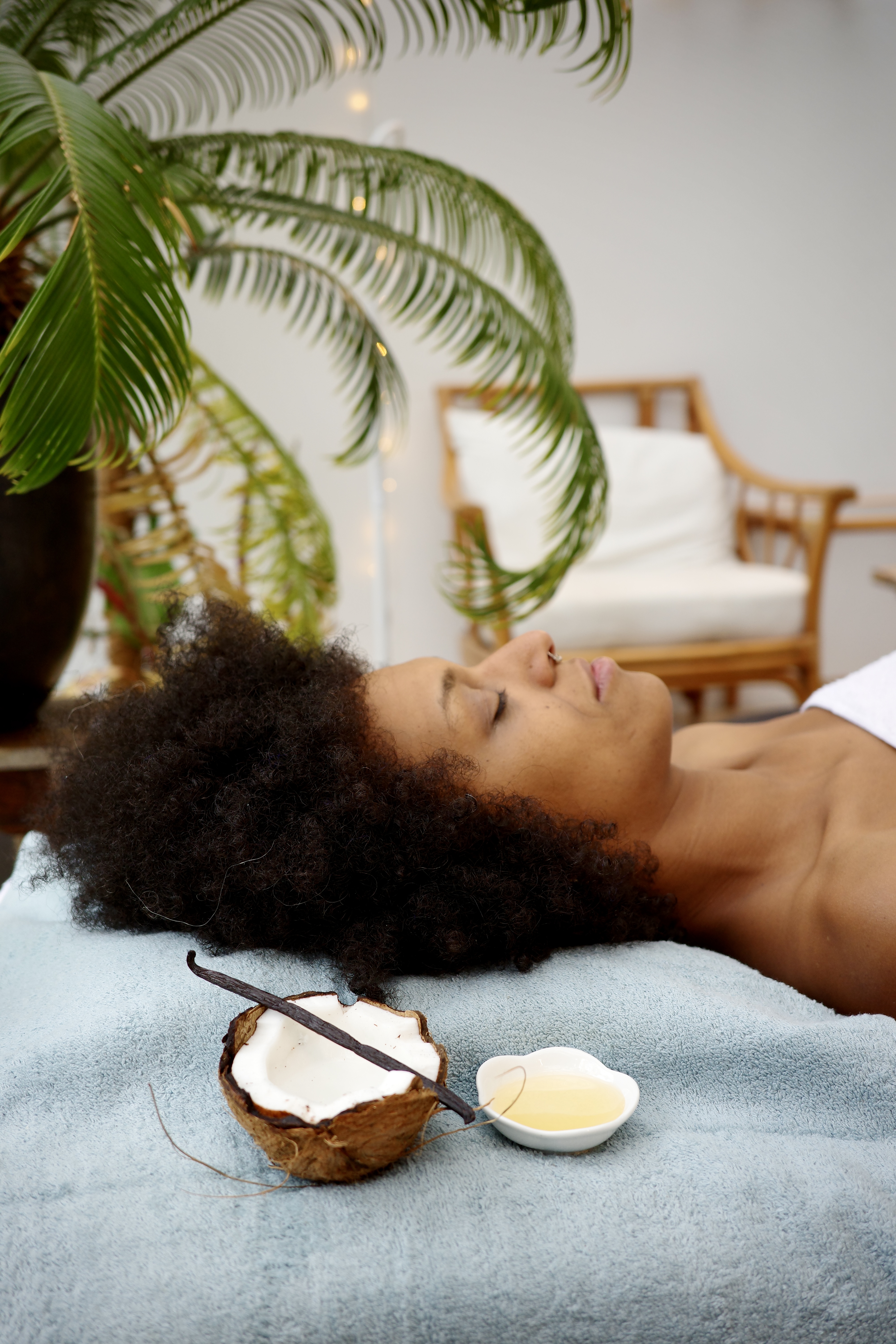 Le soin du visage Evasion en hiver: vanille, coco et Ylang-Ylang