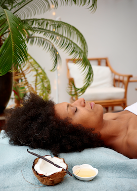 Le soin du visage Evasion en hiver: vanille, coco et ylang-ylang