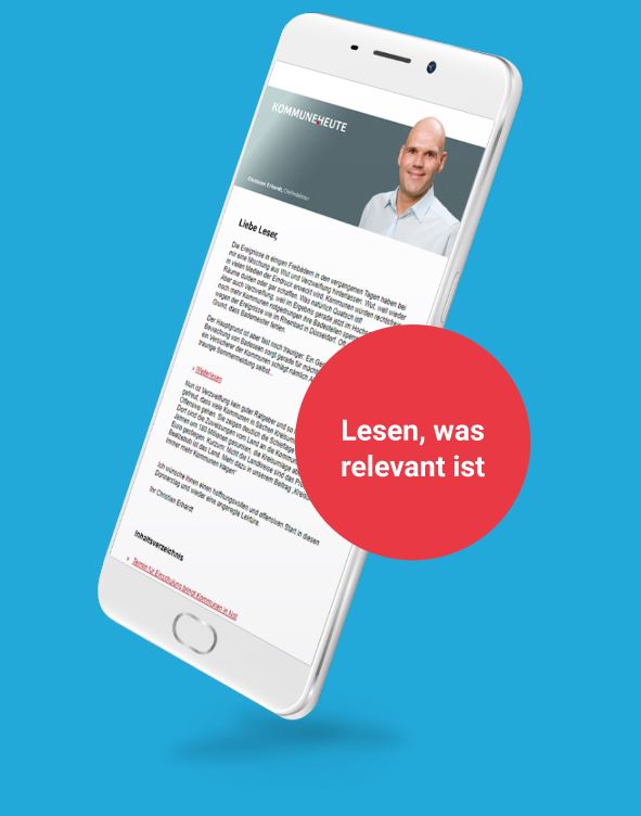 KOMMUNE.HEUTE Newsletter