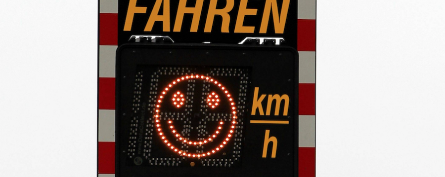 Verkehrsschilder werden häufig ignoriert - dieses hier aber nachweislich nicht!