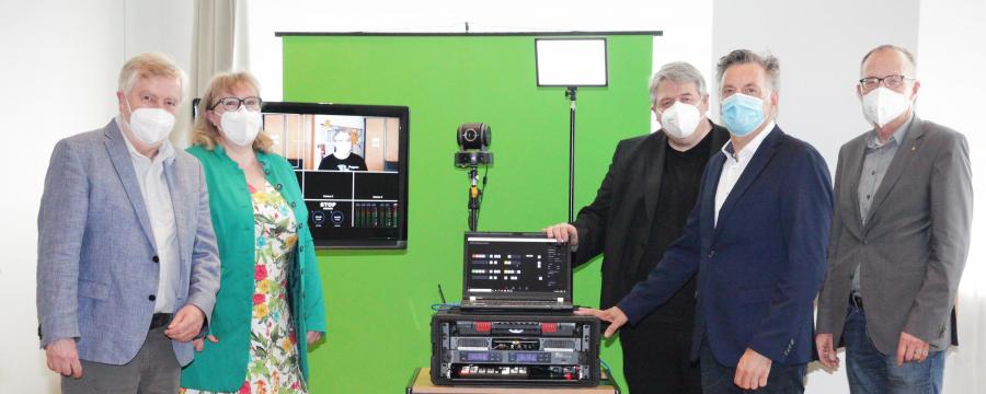 Mobiles Videostudio für Schulen wird vorgestellt