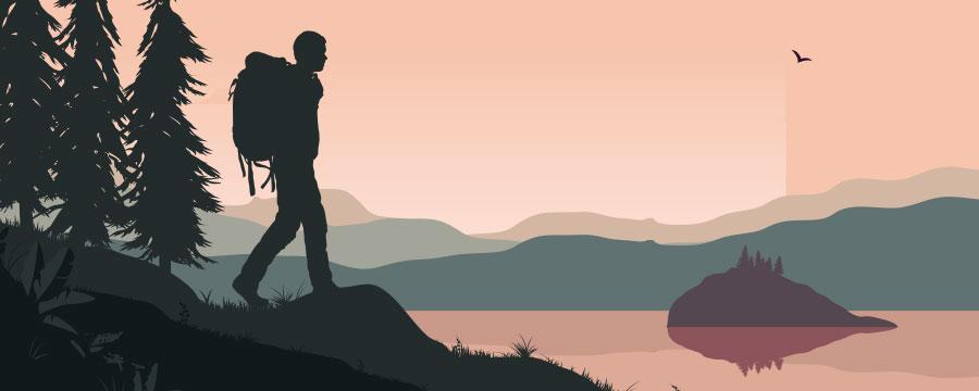 Digalisierung Wanderer