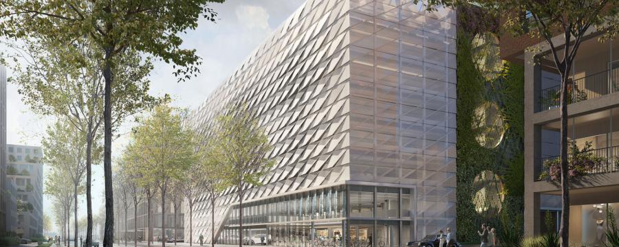 Geplant: das Vorzeigeparkhaus in Heilbronn