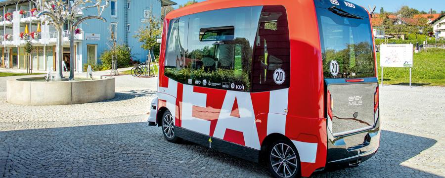 Klimaschonende Mobilität durch autonom fahrende E-Shuttles