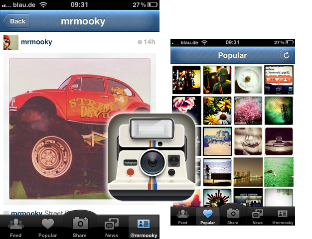 Instagram - Profil und Popular