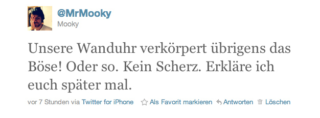 Böse-Uhr-Tweet