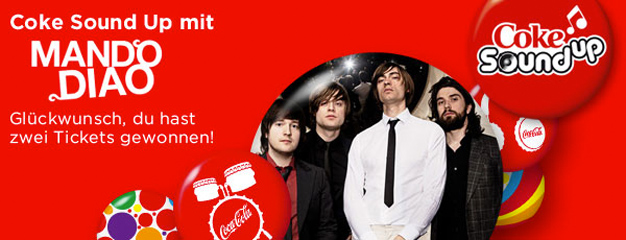 Coke Sound Up - Mando Diao