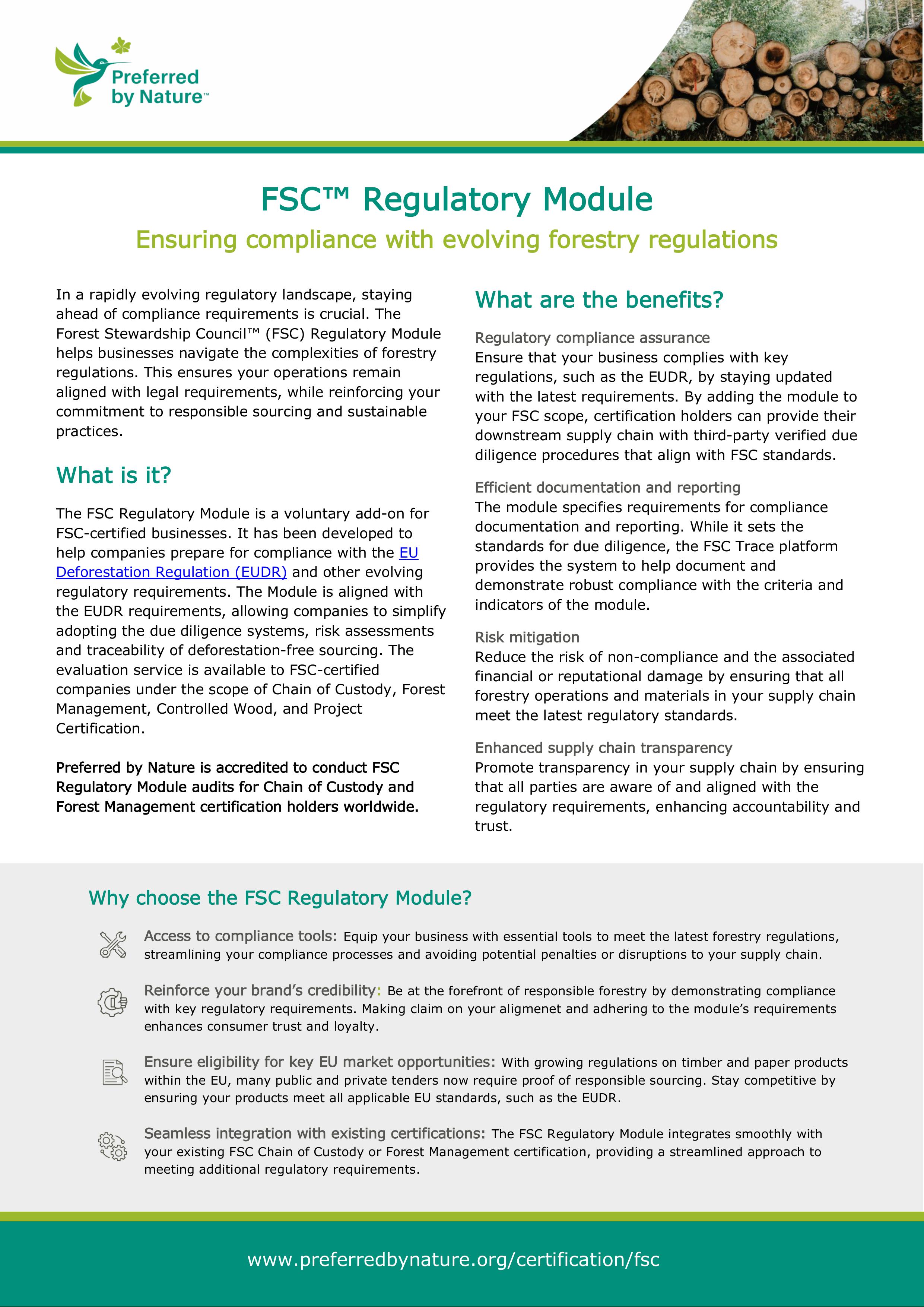 FSC Regulatory Module info sheet_13Dec2024