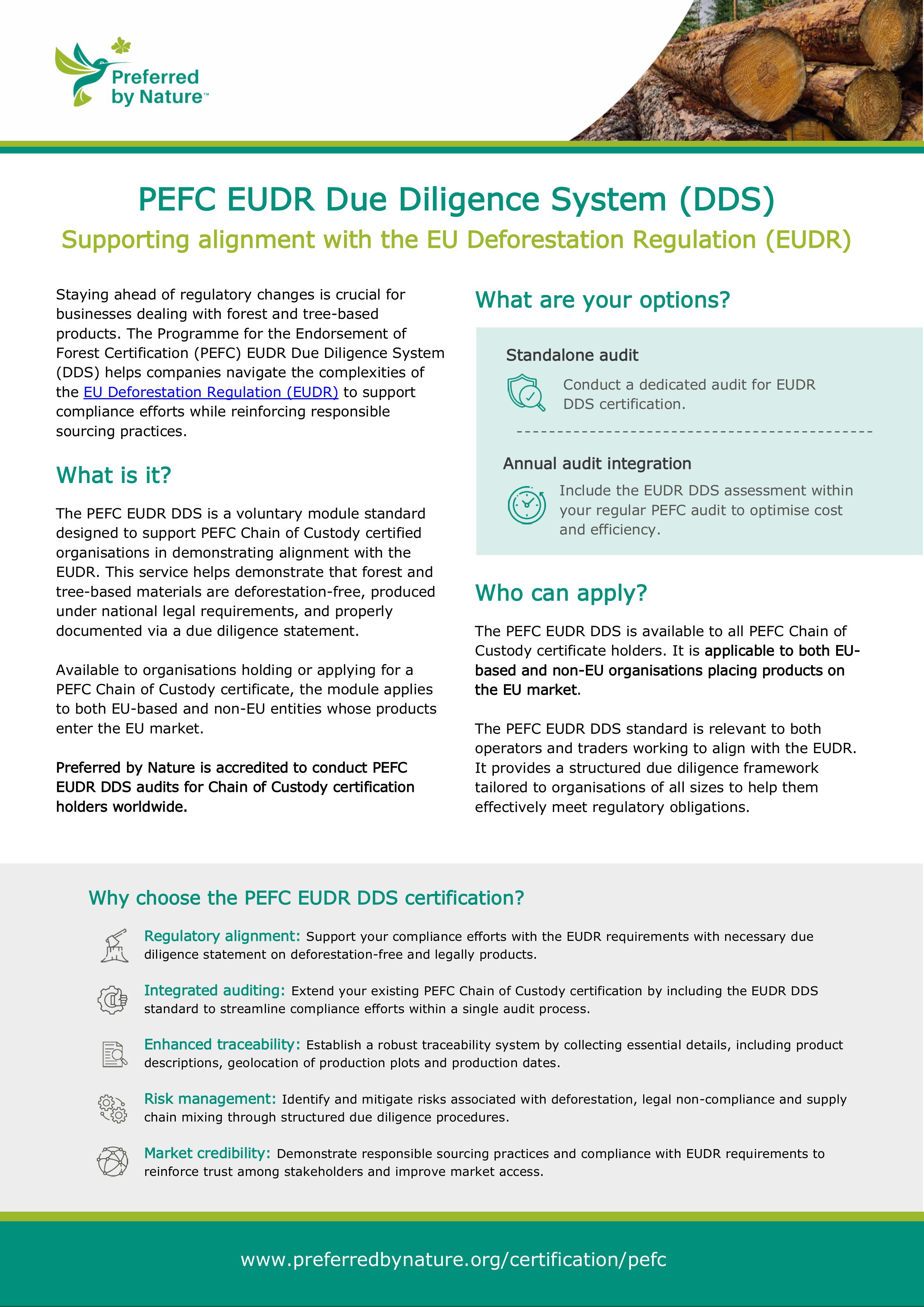 PEFC EUDR DDS info sheet_12Mar25-ENG
