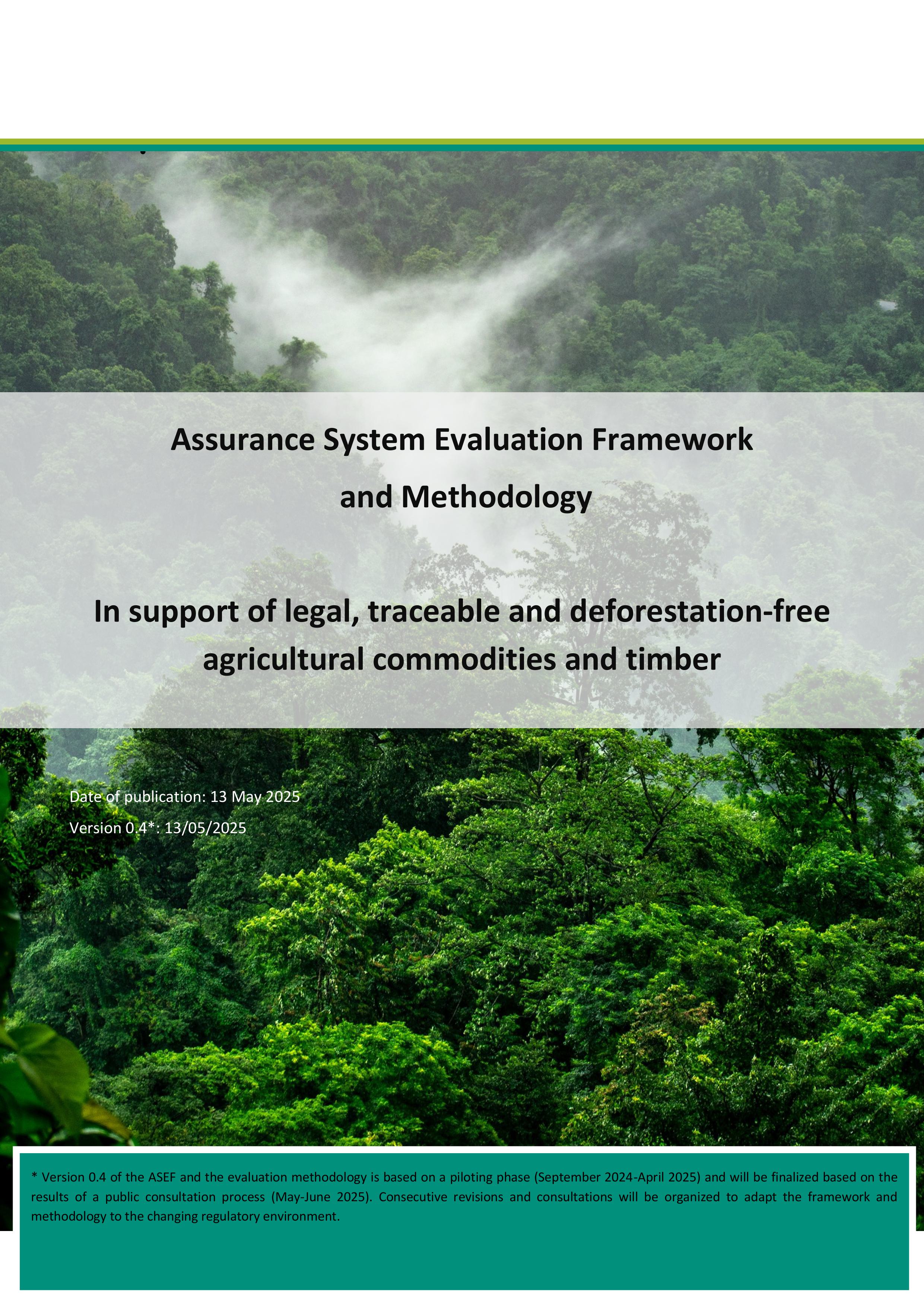 Assurance System Evaluation Framework Methodology Draft V0.4 13May25