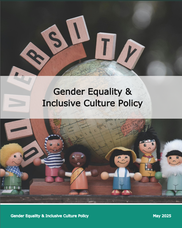 Gender Equality and Inclusive Culture Policy cover