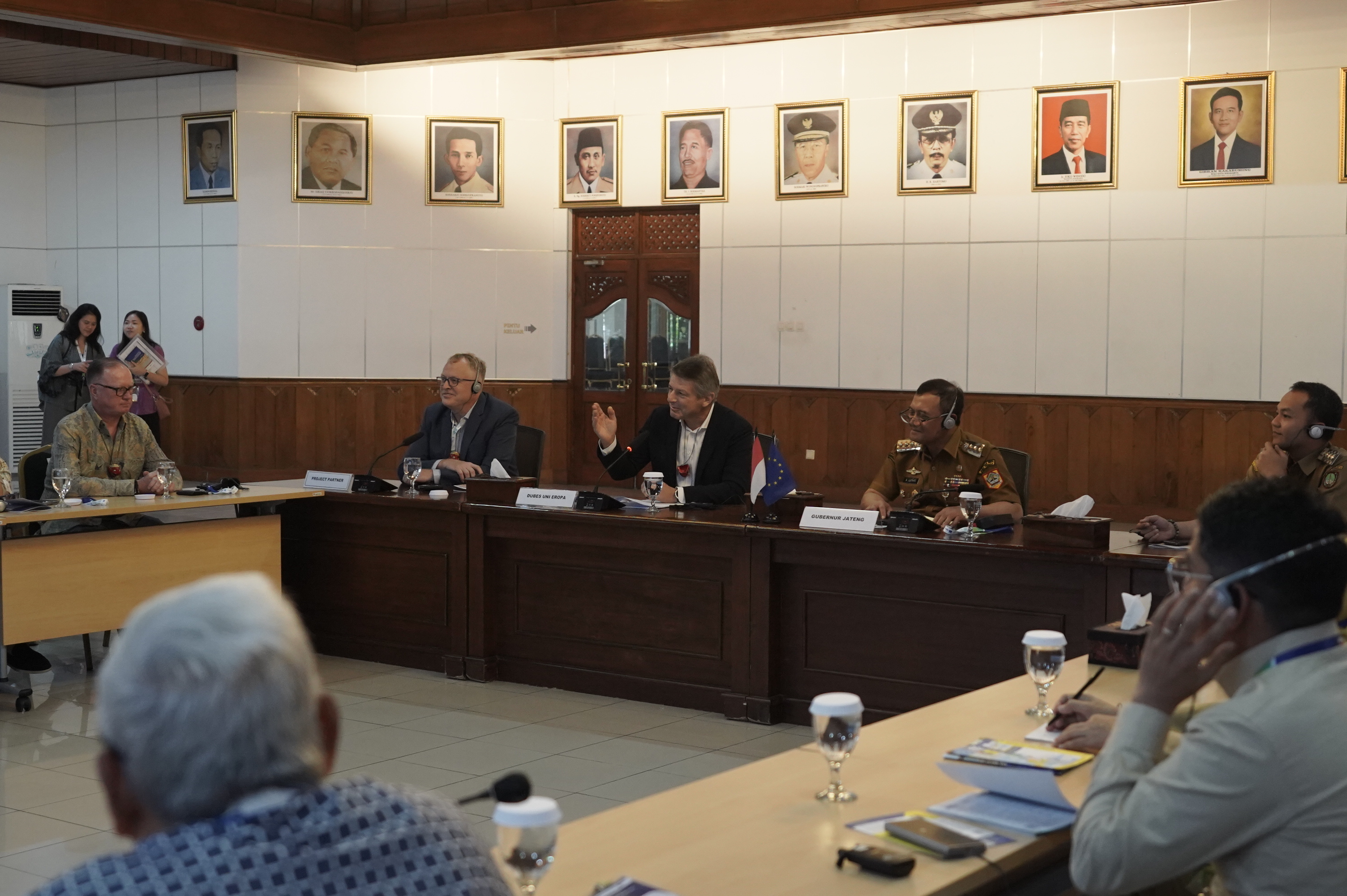 Meeting with partners