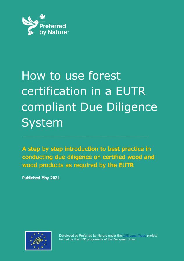 Comment utiliser la certification forestière dans un système de diligence raisonnée conforme au RBUE