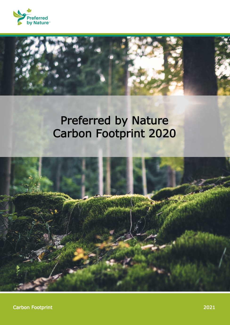 Preferred by Nature 2020 碳足迹