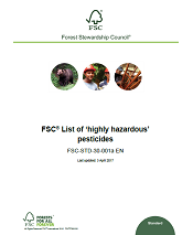 Lista najbardziej niebezpiecznych pestycydów według FSC