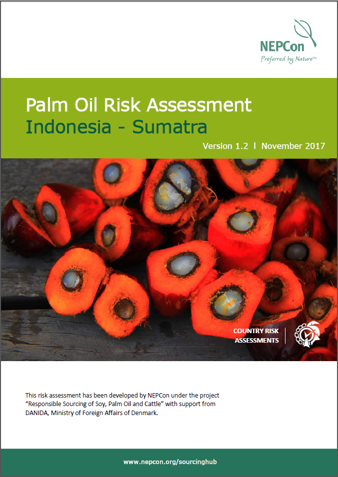 Palmeolie - Indonesien Sumatra - Risikovurdering