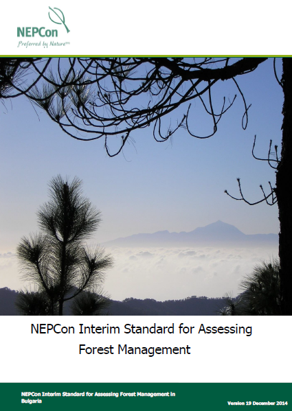 NEPCon interim standard for Estonia (in Estonian)