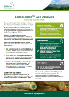 Análisis de deficiencias en LegalSource