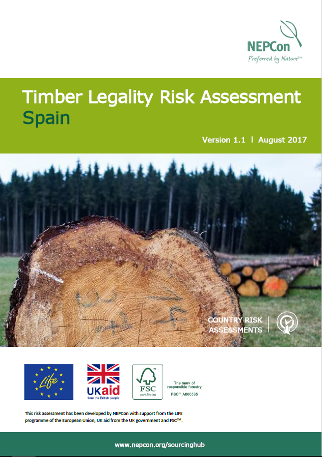 Timber Spain Legality Risk Assessment