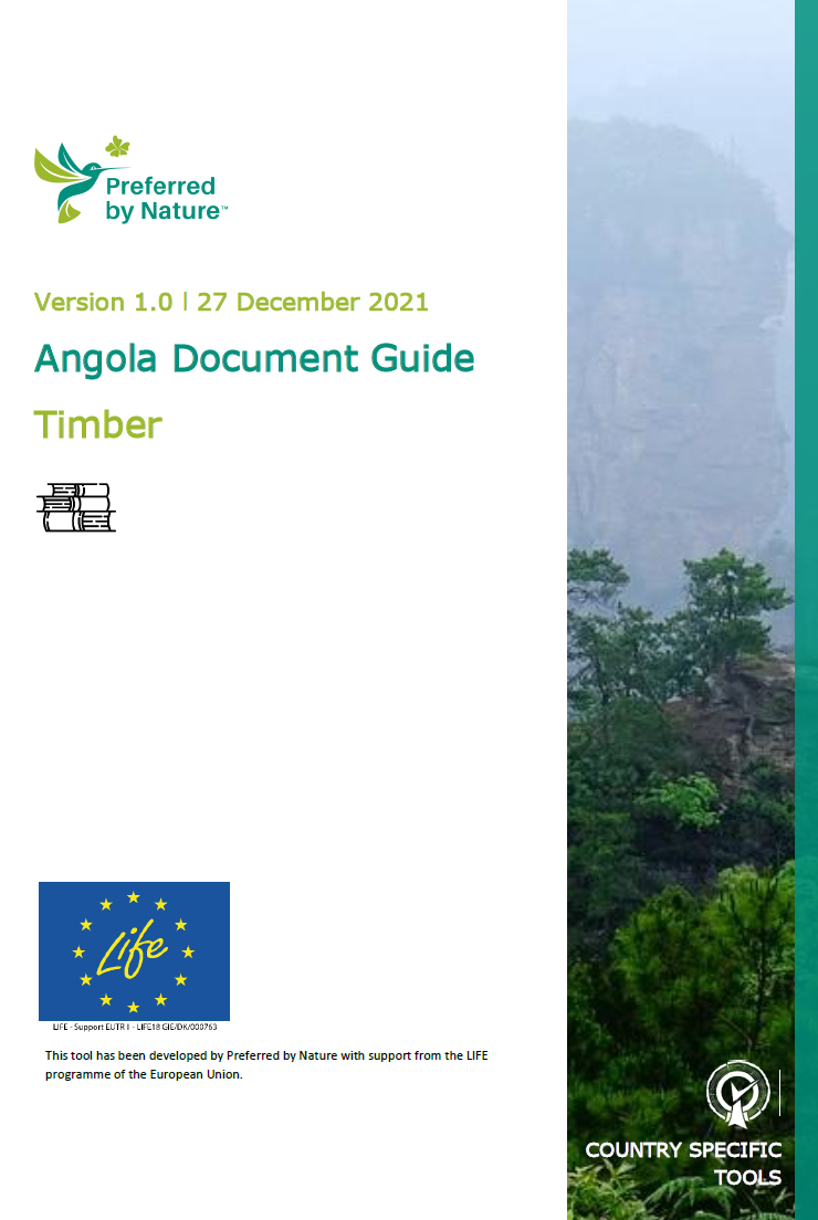 TØMMER - Angola - Dokumentvejledning V1.0