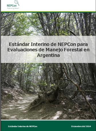 Estándar Interino FSC de NEPCon para Argentina (en español) 