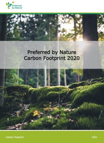 Preferred by Nature 2020 碳足迹