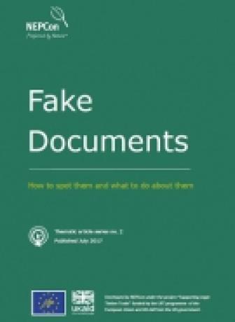 Artículo Temático No. 2: Documentación falsa