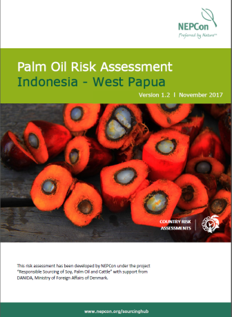 Palmeolie - Indonesien Vest-Papua - Risikovurdering