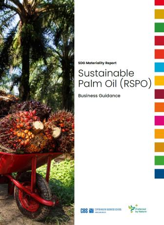 SDG Materiality Report - Sustainable Palm Oil (RSPO)
