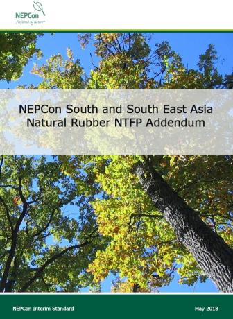 NEPCon Adenda del NTFP de Caucho Natural para el Sur y Sureste de Asia