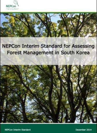 NEPCon Interim FSC Standard for South Korea 