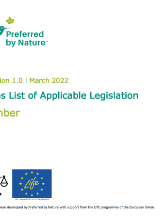 TIMBER - Laos - List of Applicable Legislation V1.0