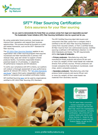 SFI FiberSourcing