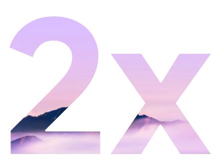 2x