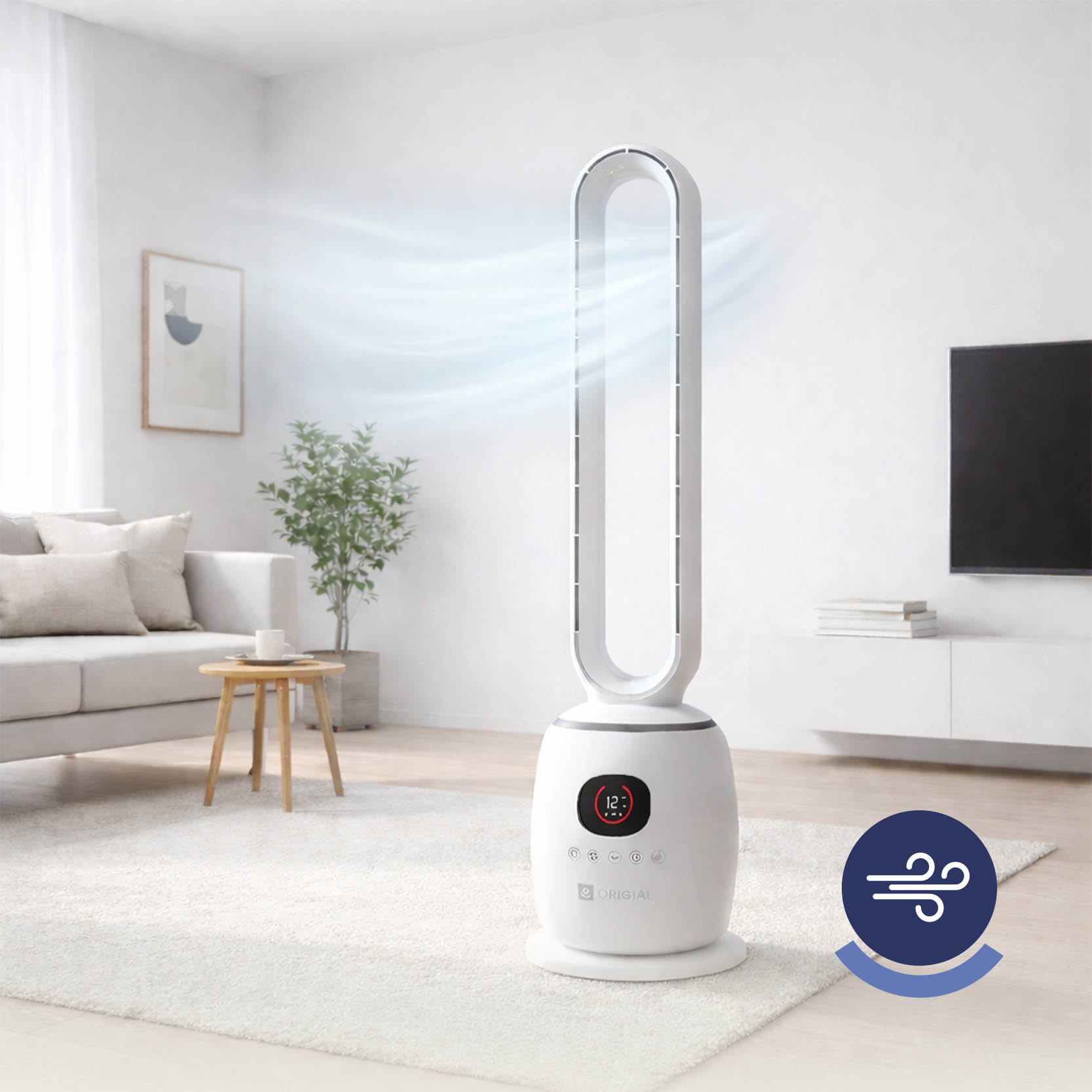 Frescor uniforme en toda la estancia